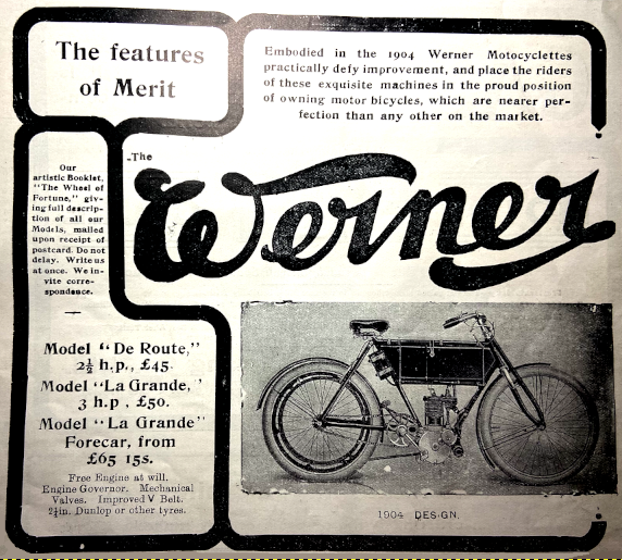 1904 WERNER AD