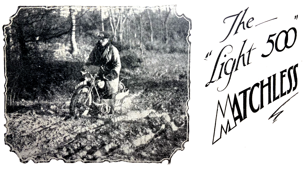 1931 MATCHLESS 500 RT AW