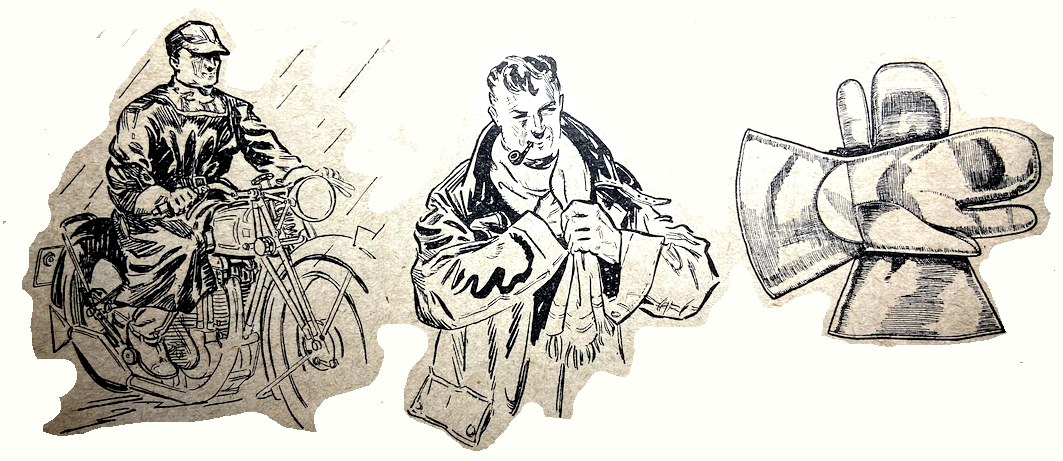 1931 WET WEATHER CLOTHES 1