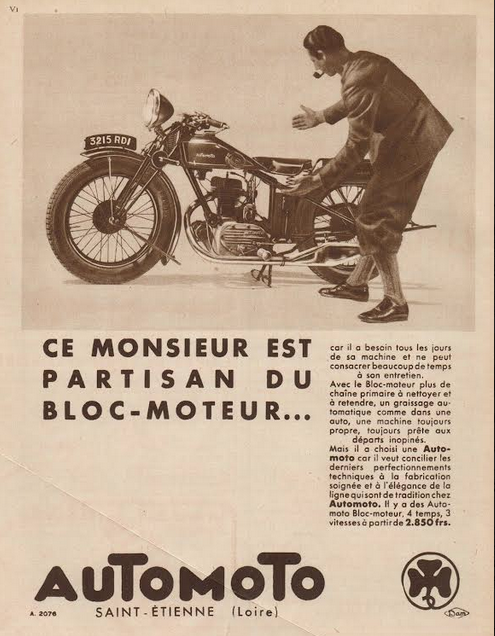 1932 AUTOMOTO AD