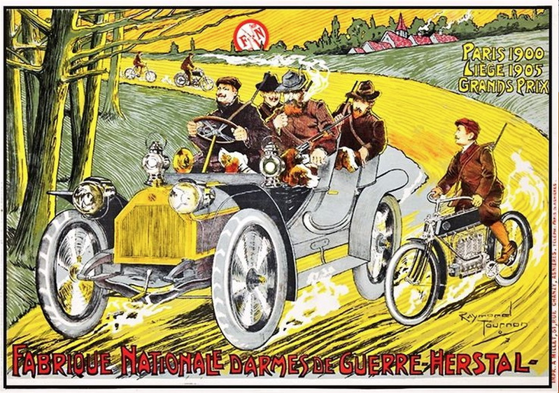 1905 FN CAR-BIKE AD