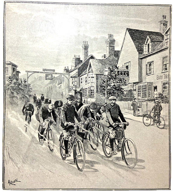 1902 DELIGHTS HANGING ON