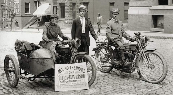 1910s HARLEY DELLA CREWE