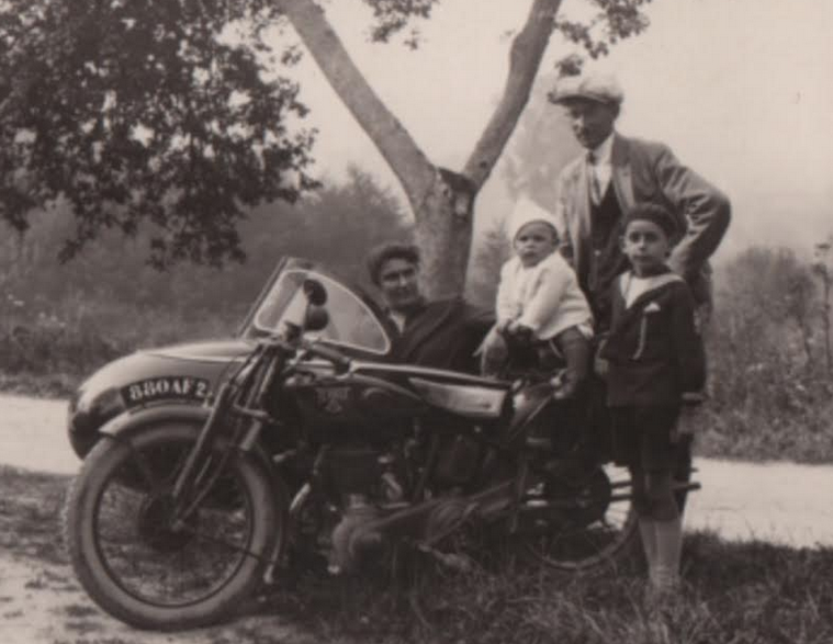 1920ish TERROT FAMILY SCAR