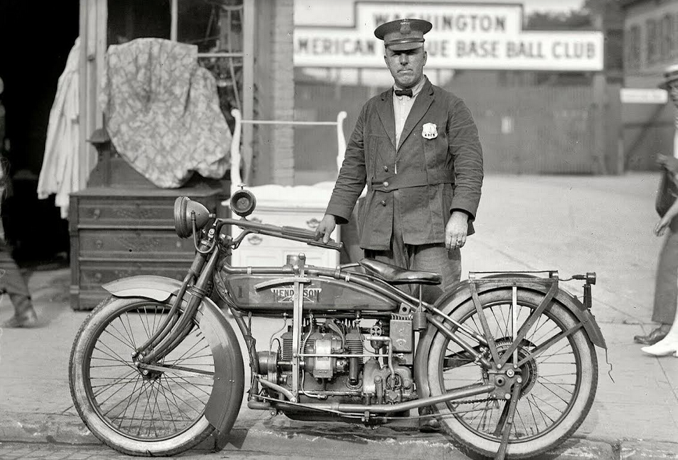 1920s HENDERSON COP
