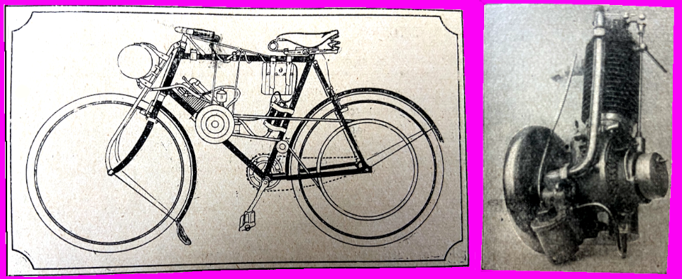1902 CLEMENT GARRARD BIKE ENGINE