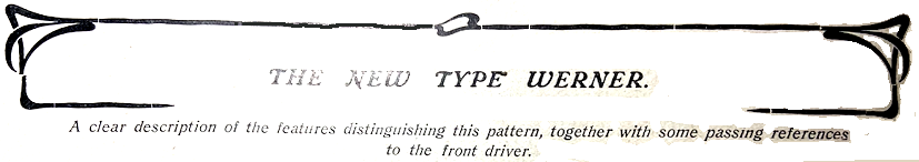1902 NEW WERNER HEAD