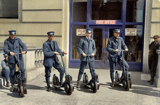1916 AUTOPED POSTIES IN COLOUR
