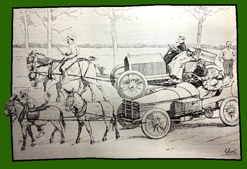 1903 PARIS MADRID HORSEDRAWN