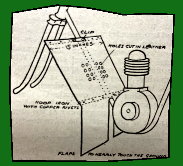1903 LEATHER LEGSHIELDS
