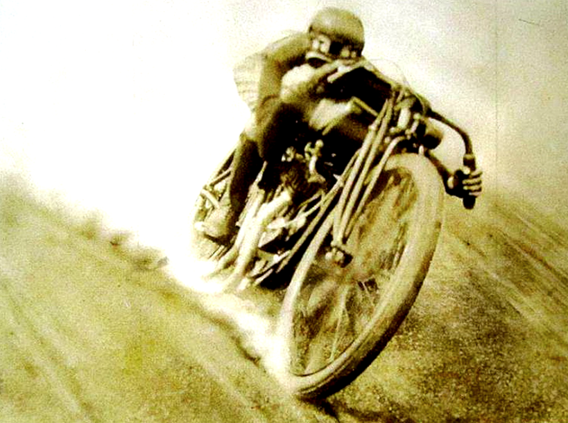 1920s INDIAN DIRT TRACKER BLURRY