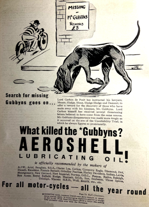 1933 AEROSHELL AD