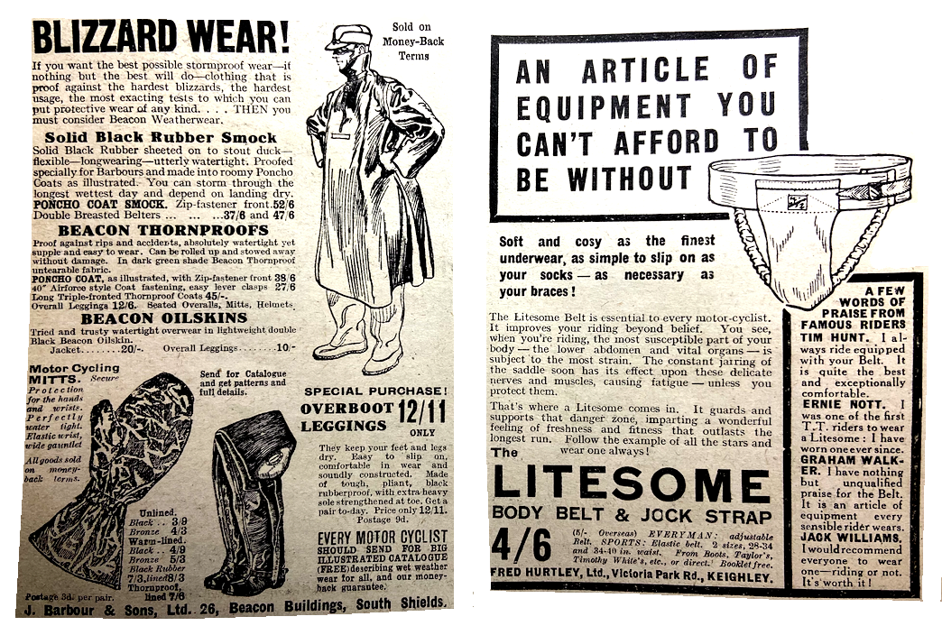 1933 BARBOUR TRUSS AD