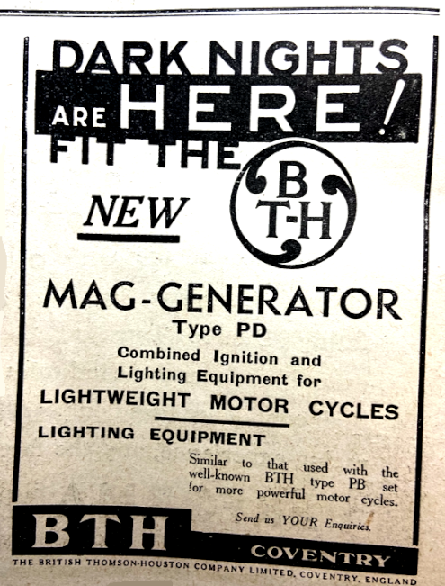 1933 BTH AD