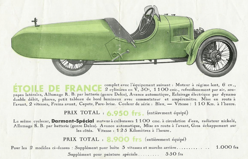 1933 DARMONT-SPECIAL AD