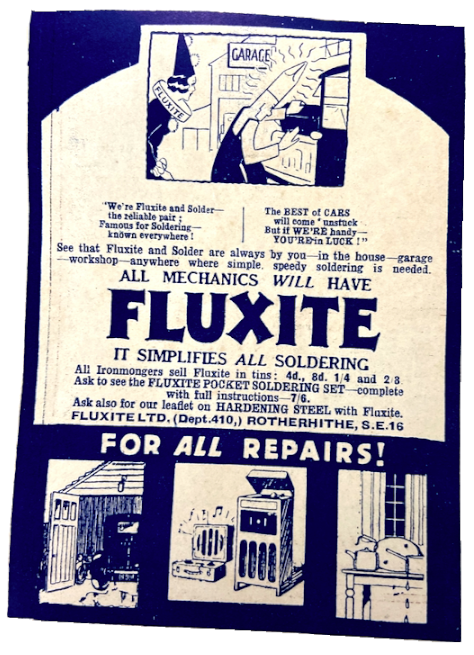 1933 FLUXITE AD