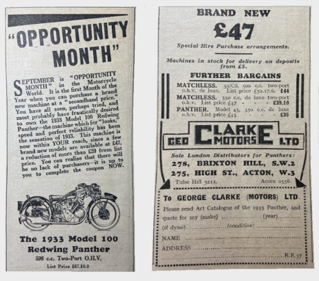 1933 GEOCLARKE AD