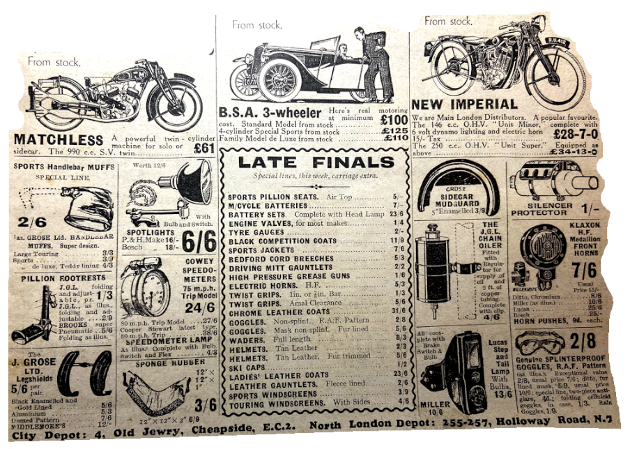 1933 GROSE AD BOTTOM