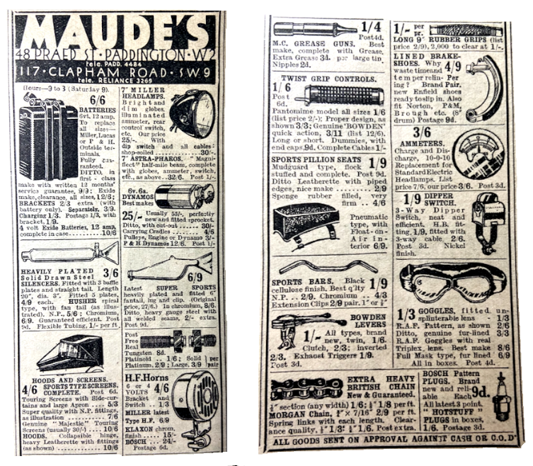 1933 MAUDES AD
