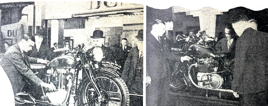 1933 SHOW BSA FLUID SQUARIEL