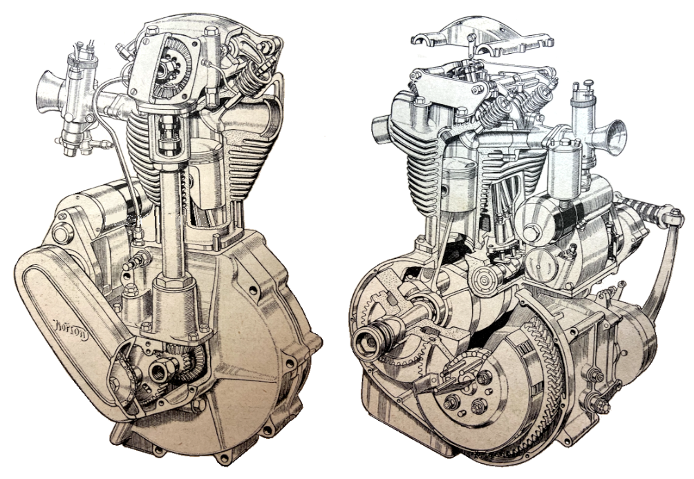 1933 SHOW NORTON TRIUMPH LUMPS