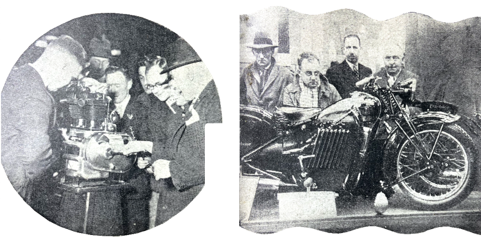 1933 SHOW TRIUMPH 6:1 EXCELSIOR