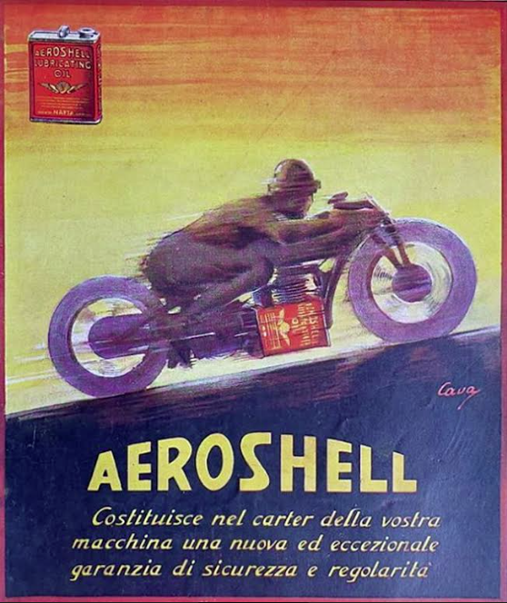 CARTOONS AEROSHELL POSTER