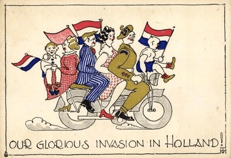 CARTOONS INVASION HOLLAND