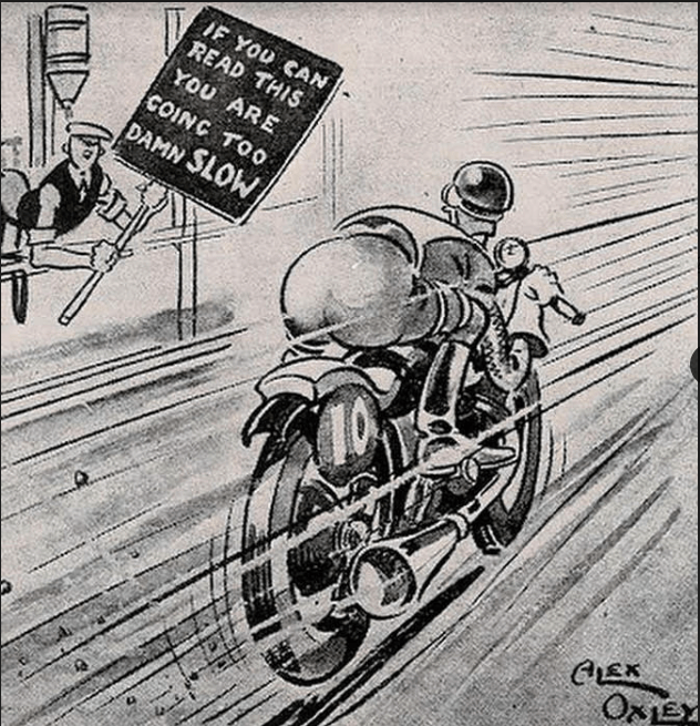 CARTOONS OXLEY GOING TOO SLOW