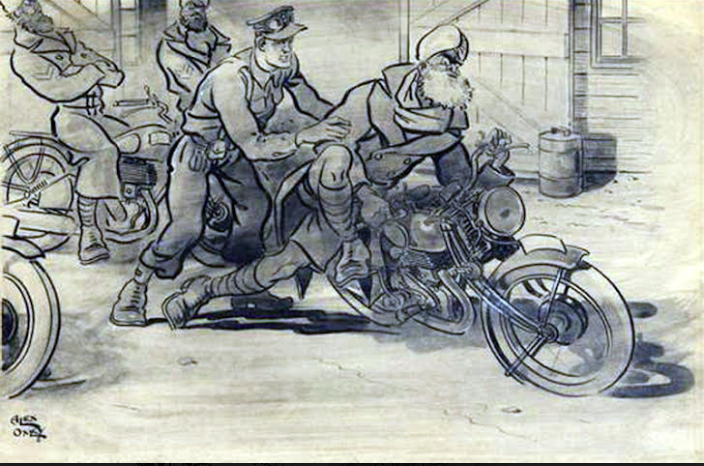 CARTOONS OXLEY WW2 SIKH