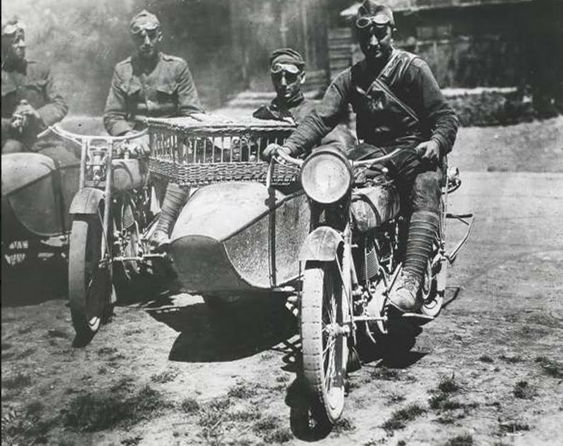 WW1 US PIGEON POST SCAR