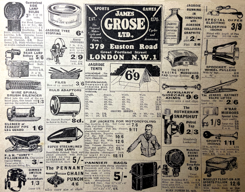 1934 GROSE AD