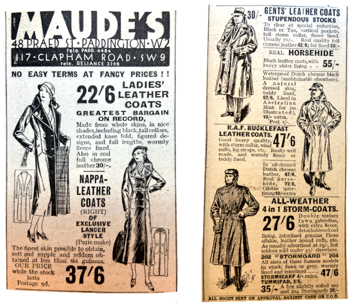 1934 MAUDES AD