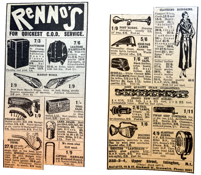 1934 RENNOS AD
