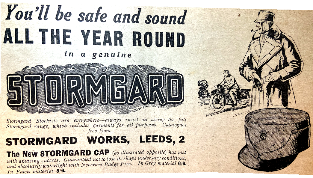 1934 STORMGARD TOP AD