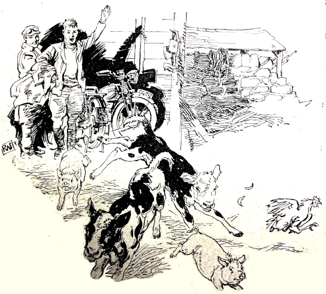 1934 WELSH MARCHES FARMYARD