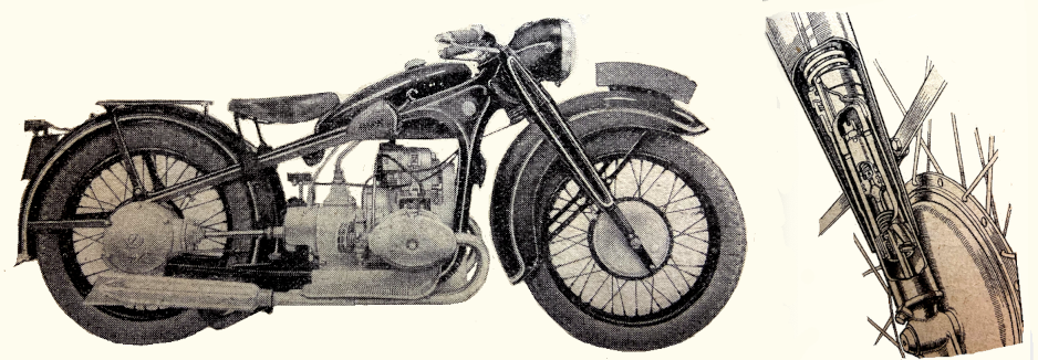 1935 BMW OHV + FORKS