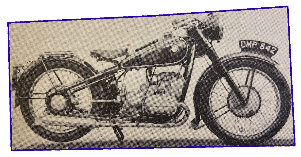 1936 BIKES RIDDEN BMW 500