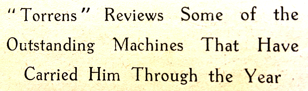1936 BIKES RIDDEN HEAD