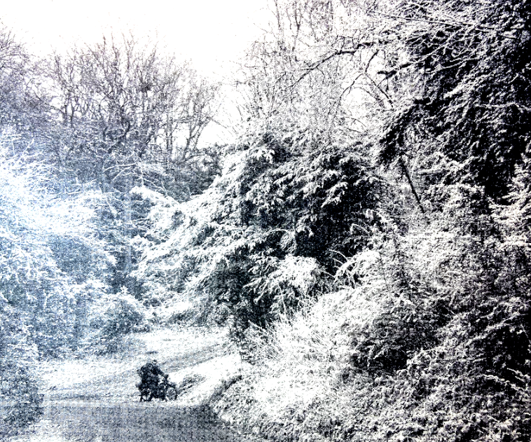 1936 BOXHILL SNOWSCENE