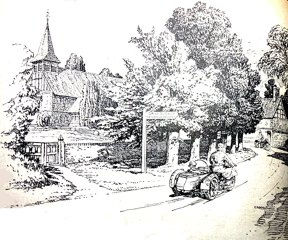 1936 CARTOONS COMBO VILLAGE