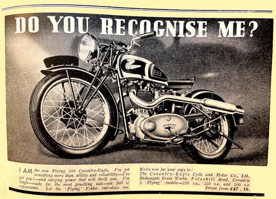 1936 COVENTRY-EAGLE AD