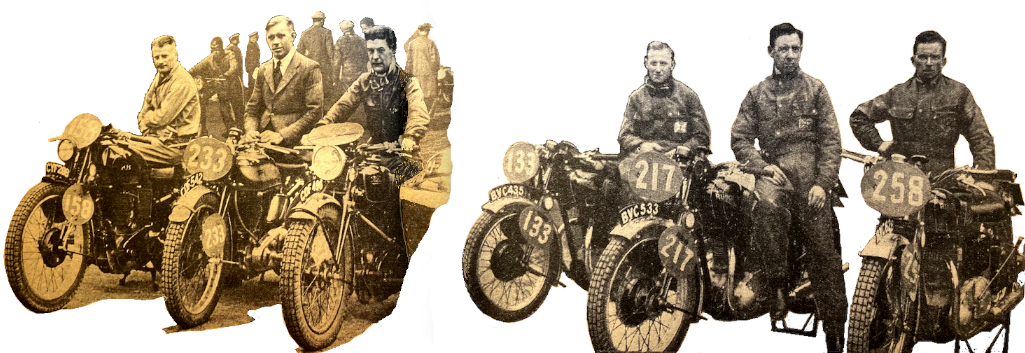 1936 ISDT TROPHY VASE WINNERS