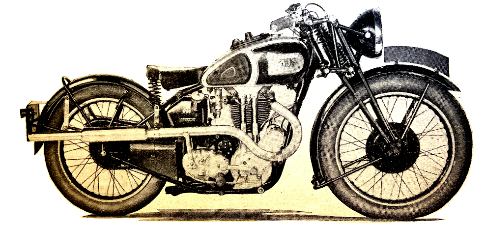 1936 NEW RANGE AJS 500