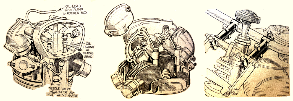 1936 NEW RANGE AJS DETAILS