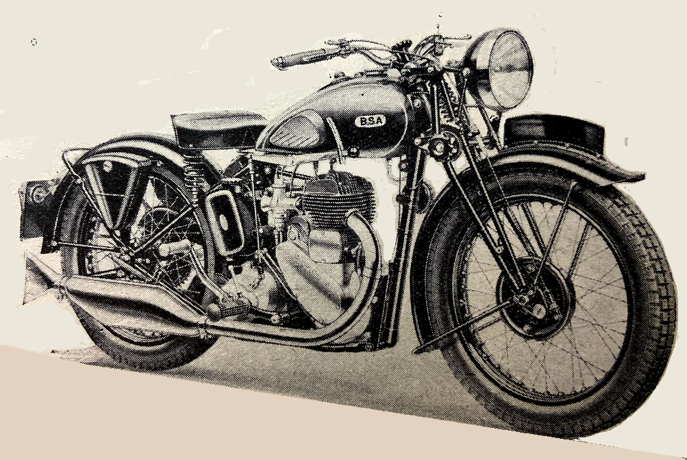1936 NEW RANGE BSA SV