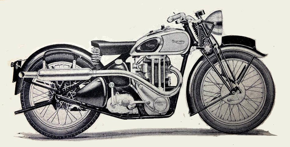 1936 NEW RANGE TRIUMPH TIGER 90