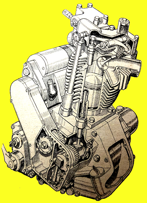 1936 SHOW NEW IMP ENGINE