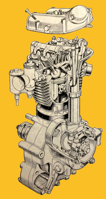 1936 SHOW RUDGE ULSTER ENGINE