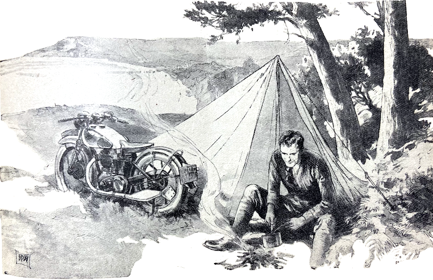 CARTOONS COASTAL COOK CAMP 1936